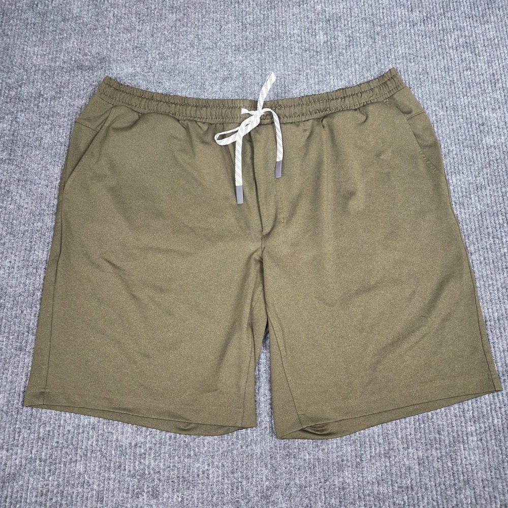 Alaskan Hardgear Duluth Trading Co Mens 2XL Olive Green Performance Shorts 26912